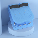 Venituslaud, kaldpedaal, s&auml;&auml;revenitaja, jalavarustus seistes, kokkupandav venitus- ja venituslihas, salendav jalg One Size sinine