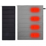 20 kraadise k&uuml;lma ilma magamiskott &uuml;likerge laetav elektriliselt soojendatav magamiskott tekk soojendusega magamiskott