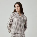 Narun Premium Puuvillane Pidžaamakomplekt (3 V&Auml;RVI) Brown check FREE