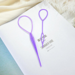 2 TK juuksestiili tegija Juuste kujundamise t&ouml;&ouml;riistad Juukseaksessuaarid Juuste n&ouml;&ouml;pn&otilde;elade ketas naistele T&uuml;drukutele Lapsed Ise isetegemise n&ouml;&ouml;pn&otilde;elad 2pcs must