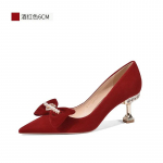 mood Naised Uued Rhinestone'i k&otilde;rged kontsad Naistele armsad liblikas&otilde;lmidega pumbad, terava varbaga pumbad, naiste kristallpeokingad, pulmakingad Zapatos De Mujer 34