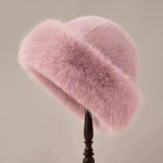 M&uuml;ts Talv Uus Barett Mood Metsik Paksendatud Soe Imitatsioon Rebane Juuksed Mink Velvet Mongoolia M&uuml;ts Naiste M&uuml;ts One size tumepruun v&auml;rv