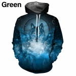 Mood Vabaaja Hip Hop Streetwear Pusad Meestele Naistele 3D Tr&uuml;kk Hunt Paari Kapuutsiga Pusad M