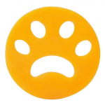 Korduvkasutatav pesumasin karvaeemaldaja Lemmiklooma karva ebemep&uuml;&uuml;dja ​​filtreeriv pall Korduvkasutatav puhastus pesu tarvikud oranž