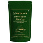 Navvayd Saffron Spice must tee, Kashmiri safrani ja v&uuml;rtsidega energia suurendamiseks, lahtised lehed &ndash; nautige kuuma v&otilde;i k&uuml;lmana (50 gm)