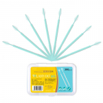 300 tk kahekordse hambaorkiga suuvahepuhastusvahend hambaniitiga hambaharjade komplekt roosa