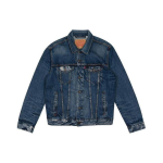 Levis S&uuml;gis/Talv 2022 &Uuml;hev&auml;rviline Teksasest Pikkade Varrukatega Jakk Meeste Jakid Sinine 72334-0140 S