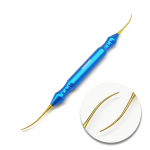 1 piece Titanium Double Ends Dentist Sculpture Knife Wax Carving Tools Spatula Blade Dental lab Tools 1 piece A