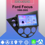 Android Carplay autoraadio Ford Focus 1998-2005 jaoks Multimeediam&auml;ngija Peaseade Stereo GPS-navigatsioon BT WIFI 2+32GB 2+32GB