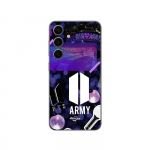 Coque Samsung Galaxy S24 BTS army logo Bangtan Subs Maniacase