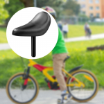 Jalgrattaistme vahetus, Sadul lastele, Mugav jalgrattaosade padi 22mm Seat Post