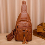 Mood Tutt Crossbody rinnakott Naiste &otilde;lakott Wild Messenger Bag Luksuslik &uuml;he &otilde;lakott Kunstnahast punane