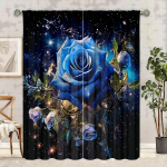 2 tk - eritellimusel - tr&uuml;kitud kardin - pol&uuml;ester materjal - magamistuppa elutuppa privaatsusvastane kardin 30inchx65inchx2Pcs