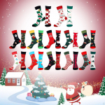 J&otilde;ulude advendikalender, 24 paari sokke, pidulik kingitus armas soe uudne jaoks