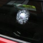 3D Tricky Purustatud klaasist kleebis Autokleebised Kleebised Tarvikud Dekoratiivsed aknapalli tabamused