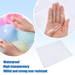 1pcs Plastic Balloon Bags 1.5x2.5m Transparent Giant Storage Bags Balloon Transport Clear Large Bag for Birthday Christmas decor 1.5x2.5M