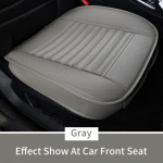 Universaalne autoistmekate hingav PU-nahast padjamatt autotoolipadjale, auto esiistme kate Four Seasons libisemisvastane matt