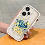 Pehme silikoonist ruudukujulise redeliga printimismustriga telefoni korpus, t&auml;iskaanega kaamera p&otilde;rutuskindel kaitse kummist &uuml;mbris Xiaomi Redmi jaoks Xiaomi Poco X6 Pro pruun