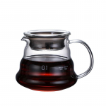 350/600/800 ml l&auml;bipaistvast klaasist kohvikarahvini pilved kujuga klaasist veekeetja jagamiskann kaanega Kohvikann kohvimasina peale valamiseks