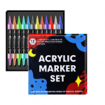 12/24/36 tk Kahe joonega markerpliiatsid 12pcs