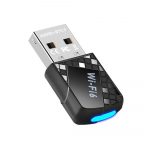 WiFi 6 Bluetooth 5.4 900Mbps v&otilde;rgukaart WiFi USB traadita adapter 2-in-1 kahesageduslik 2.4G 5GHz WiFi LAN dongle vastuv&otilde;tja draiver tasuta