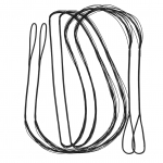 12 haru traditsiooniline kaarduv vibun&ouml;&ouml;r pol&uuml;ester Vahetage vibulaskmise tarvik