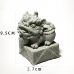 Hiina stiilne feng shui &auml;ratav l&otilde;vi kivi kujukesed tee lemmikloom V&auml;ikesed kaunistused lillepott Maastikukaunistus Loominguline Auspiciou