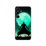 Coque Samsung Galaxy S24 FE roronoa zoro triple &eacute;p&eacute;e pleine lune Maniacase