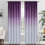 1/2 tk gradatsiooniv&auml;rvi seeria p&auml;ikesevarjutus- ja soojusisolatsioonikardinad, elutuppa, magamistuppa, valmis vardataskuga kardinad W140cm x H160cm 1Pc&Rod Pocket