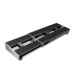 Effector Pedal Board XPND pedaalilaua teleskoopt&uuml;&uuml;pi v&auml;ike D'Addario 1-rida (34,9-62,9 cm) PW-XPNDPB-01 [] must