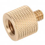 Messingist kruviadapter 14-tolline isane kuni 38-tolline emane statiivi keerme v&auml;hendamise kruviadapter