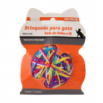 Kassi L&otilde;ngapalli M&auml;nguasi V&auml;rviline Hammaste Krigistamine Puhastamine Igavuse Leevendamine Kassipoeg Villane L&otilde;ngapall jaoks S