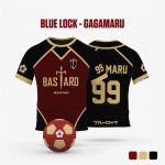 Anime Blue Lock Yukimiya Jersey 3D-tr&uuml;kk Meeste Spordi T-s&auml;rk Mood Harajuku Manga L&uuml;hikeste varrukatega Laste Unisex T-s&auml;rk Y2k Topid M