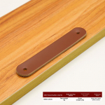 Nahast k&auml;epide kapi, sahtli, veinikarbi ja muu jaoks &ndash; tsingisulamist aktsendid