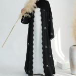 Eid Muslimi Abaya Naiste Tikitud Kardigan Kleidid Abayad Ramadan Dubai Kaftan Vestidos Araabia Pikk R&uuml;&uuml; XXL must