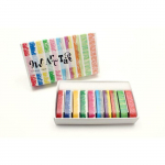 Masking Tape MT 9mm TAPE ART Bo&icirc;te 10 rouleaux palette craie pastel - Masking Tape (MT) Multicolore - Assort