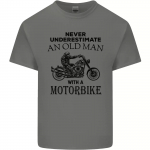 Vana mehe mootorratta biker mootorratta naljakas T-s&auml;rk XXL