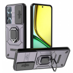 P&otilde;rutuskindel &uuml;mbris Realme C61 C63 C65 C67 12X 12 Pro Plus katteobjektiivi kaamera soomushoidiku tagak&uuml;lje Coque jaoks OPPO Reno 12 11F Fundas jaoks Realme 12 5G must