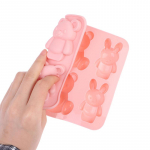 Karu silikoonvorm armas multikas loomade &scaron;okolaadikoogi k&uuml;psetusvorm k&ouml;&ouml;gi k&uuml;psetust&ouml;&ouml;riist lastele t&auml;iendavad toidut&ouml;&ouml;riistad