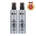 ELASTINE Men in Matt Set & Hold Spray 200ml x 2 gray