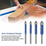 Pea Topeltlaagriga Trimmimisnuga Volframterasest Imitatsioon Puidut&ouml;&ouml; Freesnuga Soontamiseks Lame Suu Nuga Sulamist Pea Komplekt One Size valge