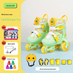 Vilkuvad reguleeritavad laste rulluisud XS (Fits size 25-29, ages 2-4) 27-30#