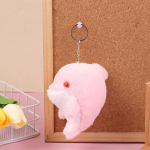 Kawaii Dolphin Plush m&auml;nguasja multifilm T&auml;idisega looma v&otilde;tmehoidja Armas pl&uuml;&uuml;sist nuku v&otilde;tmehoidja seljakoti ripats lastele kingituseks roosa