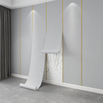 3D Isekleepuv Veekindel Tapeet: Niiskuskindlad, dekoratiivsed seinakleebised vigade varjamiseks 10m x 50cm / 1 Roll