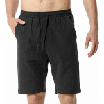 Meeste Hawaii l&uuml;hikesed p&uuml;ksid Vabaaja puuvillased linased l&uuml;hikesed p&uuml;ksid Meeste l&uuml;hikesed p&uuml;ksid dressip&uuml;ksid elastne talje &uuml;hev&auml;rviline meeste alaosa L