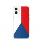 Coque T&eacute;lephone Drapeau Tch&eacute;quie &ndash; iPhone 12