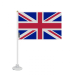 Drapeau - Royaume-Uni - Mini - 14 x 21 cm - Ventouse - Pol&uuml;esterresistant - Recto/verso