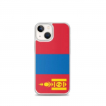 Coque T&eacute;lephone Drapeau Mongolie &ndash; iPhone 13 mini
