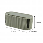 Moodne pistikupesa hoiukarp kaablijuhtmete organiseerija pistikupesa juhtmevaba WiFi ruuteri k&auml;ev&otilde;ru lauaarvuti andmesidekaabli pistikuhoidja riiul roosa