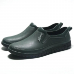 L&uuml;hikesed PVC pahkluu all kulgevad moodsed madalad meeste kingad kokanduseks, koka k&ouml;&ouml;gi vihmasaapad meestele, galoshes, linna mokassiinid, veekindlad aiakingad 39